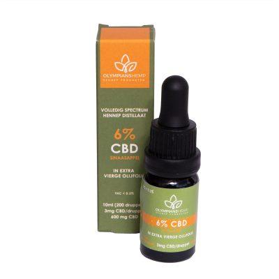 volspectrum cbd met sinaasappelsmaak