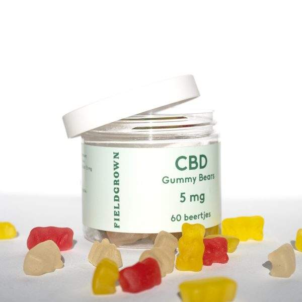 Fieldgrown gummy bear gummies beertjes cbd gummies 5mg cbd BIO-market cut-out